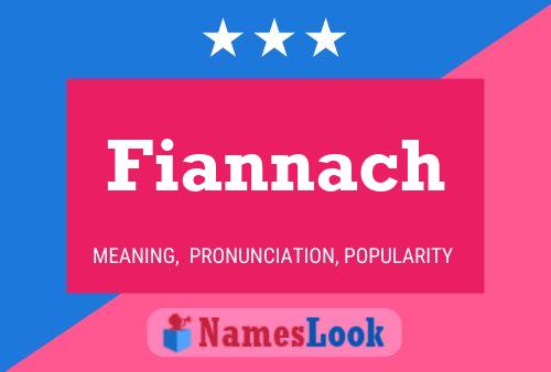 Fiannach Name Poster