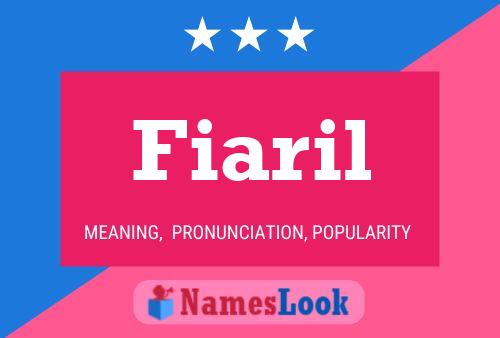 Fiaril Name Poster