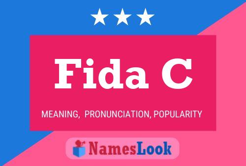 Fida C Name Poster