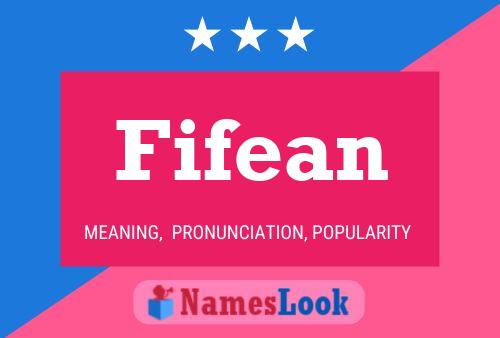 Fifean Name Poster