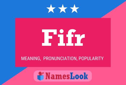 Fifr Name Poster