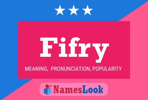 Fifry Name Poster