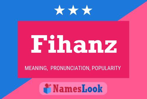 Fihanz Name Poster