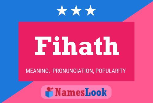 Fihath Name Poster