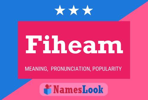 Fiheam Name Poster