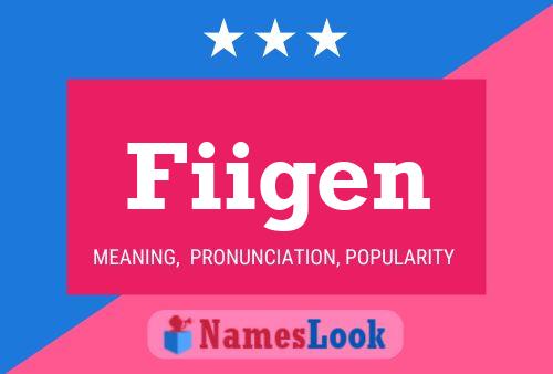 Fiigen Name Poster