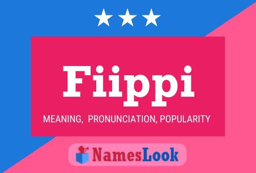 Fiippi Name Poster