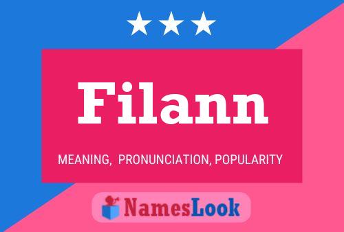 Filann Name Poster