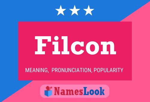 Filcon Name Poster