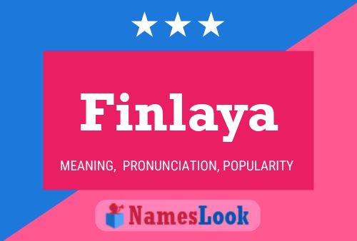 Finlaya Name Poster