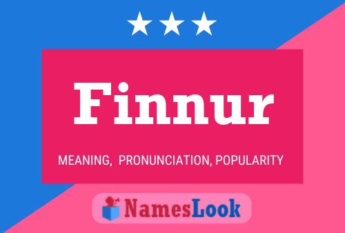 Finnur Name Poster