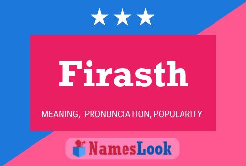 Firasth Name Poster