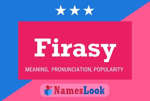 Firasy Name Poster