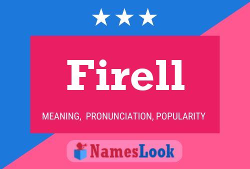 Firell Name Poster