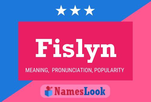 Fislyn Name Poster