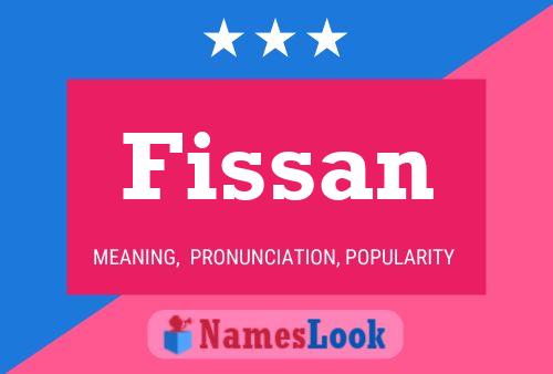 Fissan Name Poster