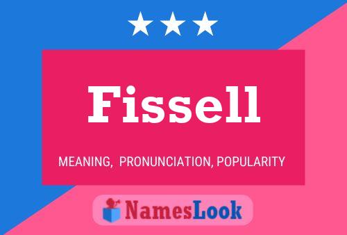 Fissell Name Poster