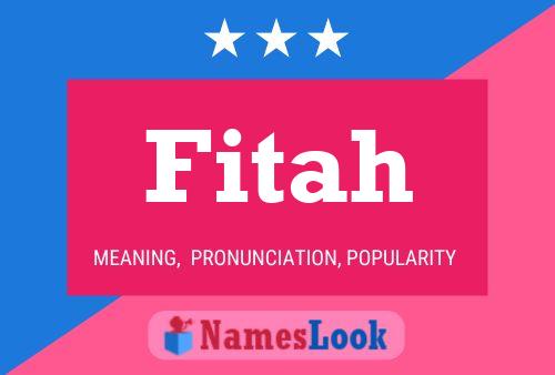 Fitah Name Poster