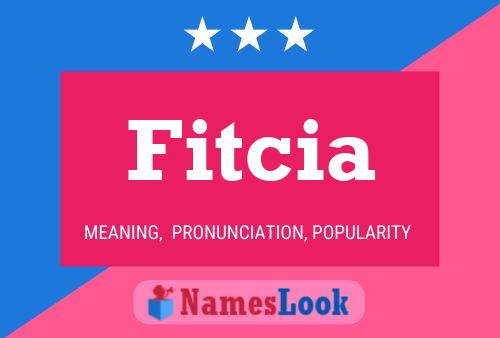 Fitcia Name Poster