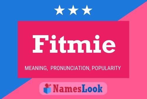 Fitmie Name Poster