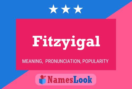 Fitzyigal Name Poster