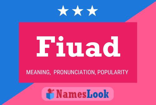 Fiuad Name Poster