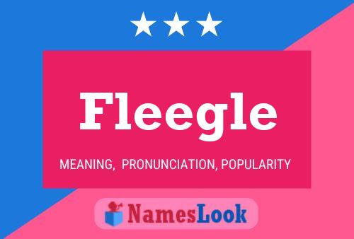 Fleegle Name Poster