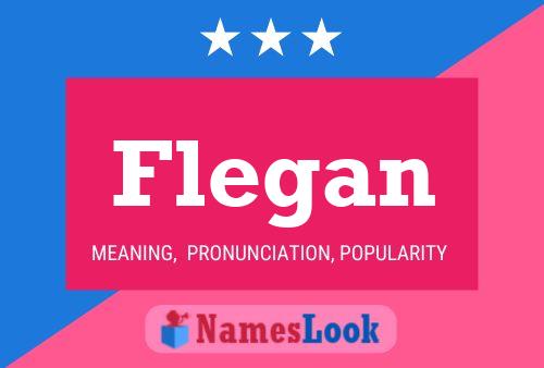 Flegan Name Poster