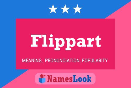 Flippart Name Poster