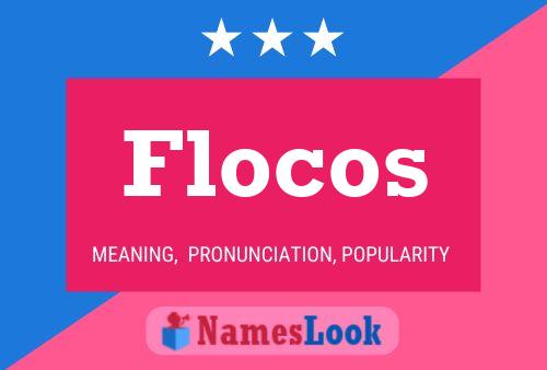 Flocos Name Poster