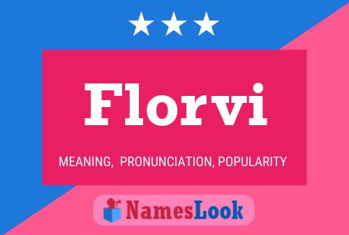 Florvi Name Poster