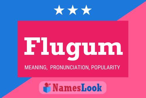 Flugum Name Poster