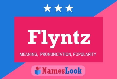 Flyntz Name Poster