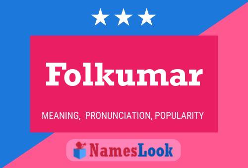 Folkumar Name Poster