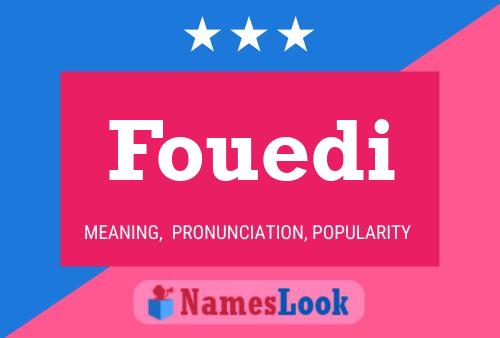 Fouedi Name Poster