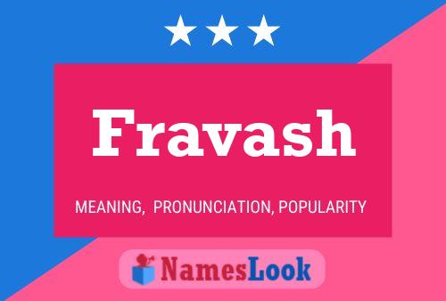 Fravash Name Poster