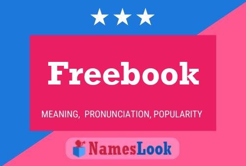 Freebook Name Poster