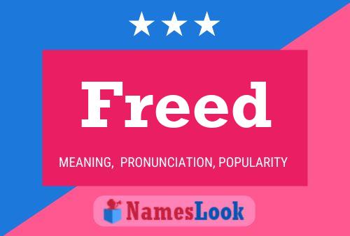 Freed Name Poster