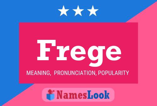 Frege Name Poster