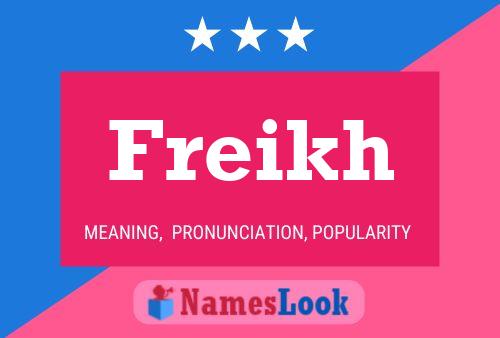 Freikh Name Poster