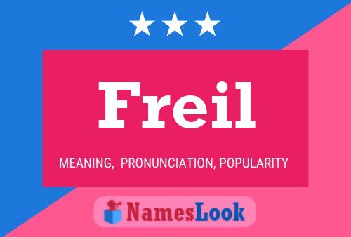 Freil Name Poster