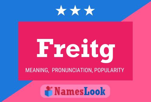 Freitg Name Poster