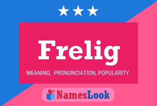 Frelig Name Poster