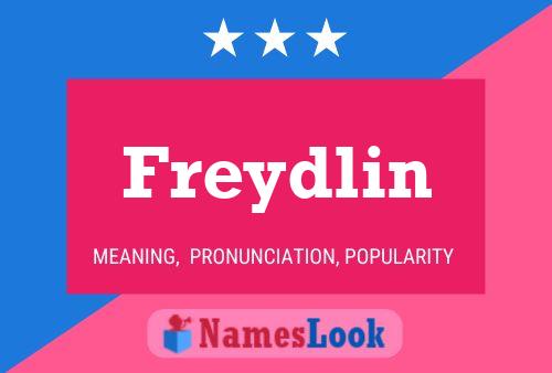 Freydlin Name Poster