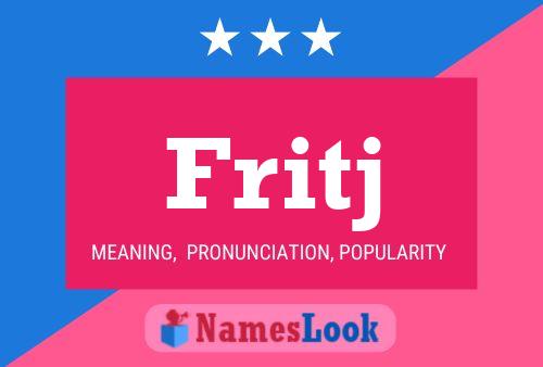 Fritj Name Poster