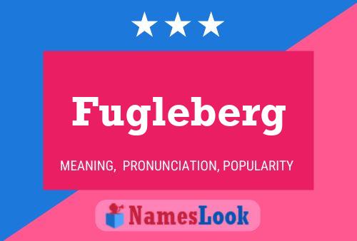 Fugleberg Name Poster