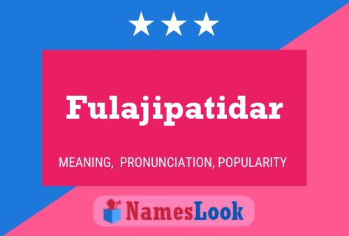 Fulajipatidar Name Poster