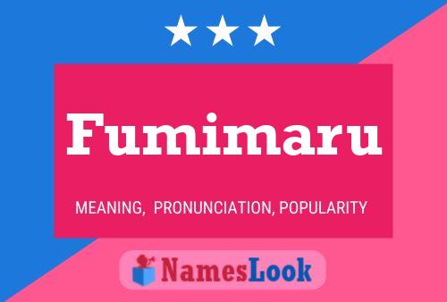 Fumimaru Name Poster