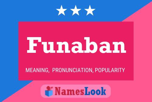 Funaban Name Poster