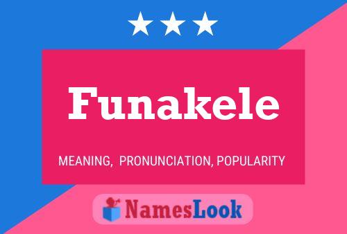 Funakele Name Poster